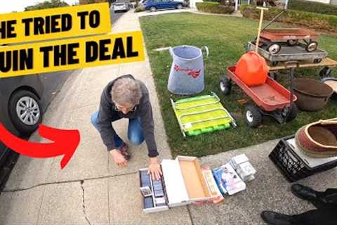 DON'T DO THIS AT GARAGE SALES