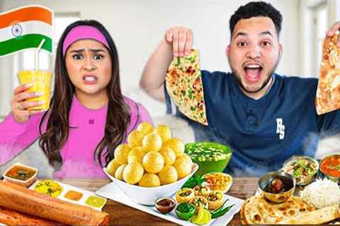 We Tried NEW INDIAN FOOD for the First Time!