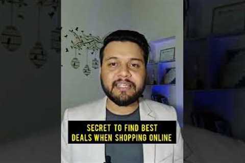 How To Find Best Deals Before Shopping Online