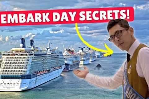 What Smart Cruisers All Do On Cruise EMBARKATION DAY