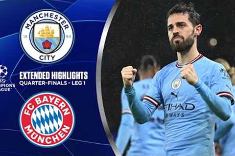 Man. City vs. Bayern: Extended Highlights | UCL Quarter-Finals - Leg 1 | CBS Sports Golazo