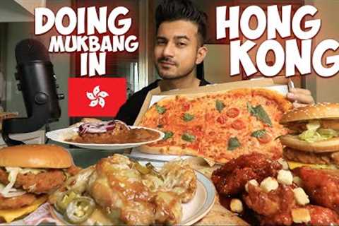 INDIAN DOING MUKBANG IN HONG KONG | HONG KONG BEST FOOD | AKSHANSHU ASWAL