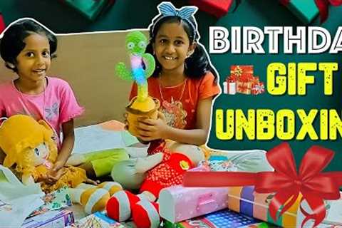 Unboxing Birthday Gifts 🎁 | Full Of Surprises 😱 | Inis Galataas
