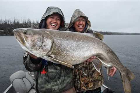 Do It Yourself FLY-IN Fishing for Monster Lake Trout!