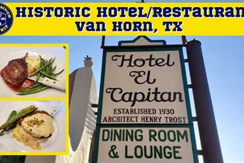 Food review for Hotel El Captitan |  Van Horn, TX