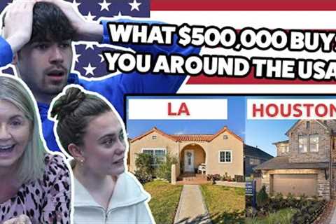 BRITISH FAMILY REACTS! What $500,000 Buys You Around The USA!