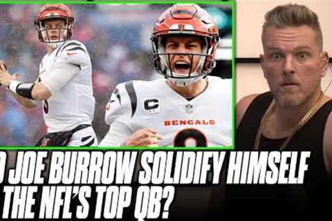 Joe Burrow Is Being Called The Next Tom Brady After Demolishing Bills | Pat McAfee Reacts