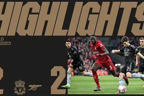 HIGHLIGHTS | Liverpool v Arsenal (2-2) | Martinelli and Jesus