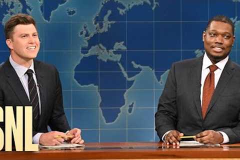 Weekend Update: Colin Jost and Michael Che Swap Jokes for Season 46 Finale - SNL