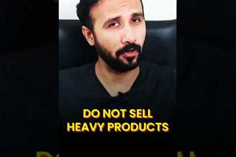 The Risks of Selling Heavy Products Online | Ecommerce Business for Beginners | Earn Money #shorts