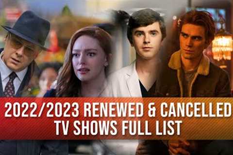 2022 All Renewed And Canceled Tv shows Which Shows Are Returning for the 2022-23 Season?