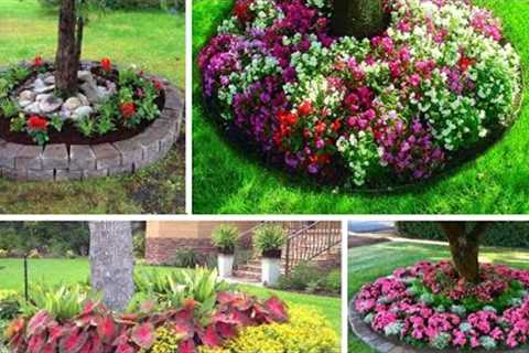 30 POPULAR TREE RING LANDSCAPE DESIGN IDEAS FOR YOUR GARDEN
