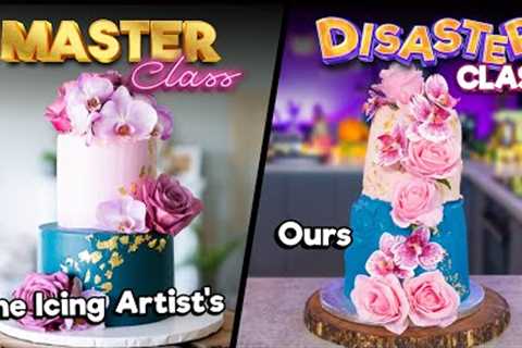 MASTERCLASS vs DISASTERCLASS | Grocery Store Wedding Cake feat.@TheIcingArtist
