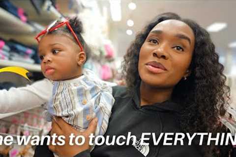 Taking My Baby Shopping For The First Time | Weekend VLOG