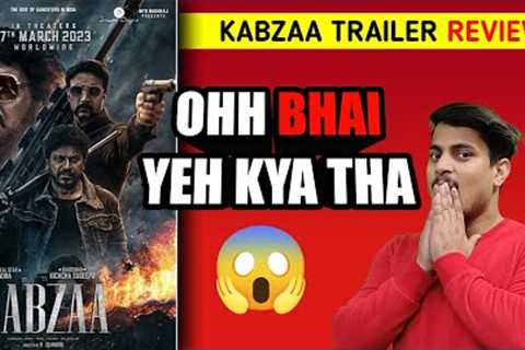 Kabzaa Official Trailer Review || Kabzaa Hindi Trailer Review || Kabzaa Trailer Reaction #kabzaa