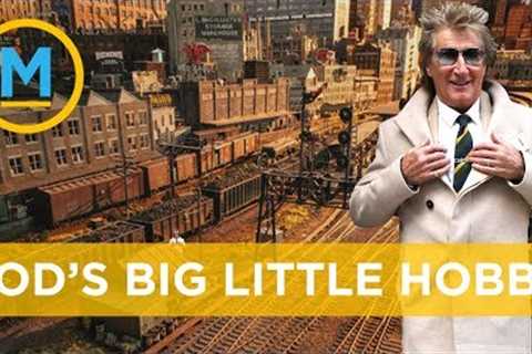 Rod Stewart's model train set is mind-blowingly realistic | Your Morning