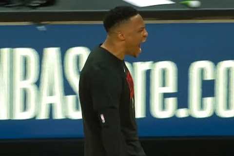 Kawhi Leonard Shocks Russell Westbrook After Kawhi Replies LeBron James With Insane Dunk