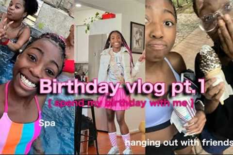 birthday vlog 🥳 pt.1| unboxing gifts - birthday party - finally 13 🤭￼