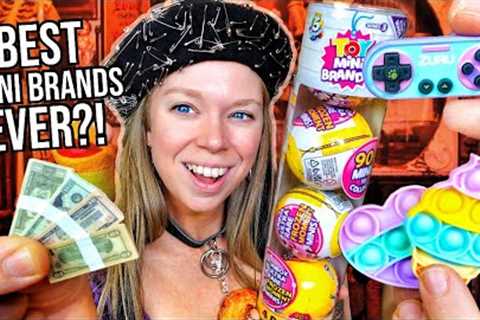 *NEW* Unboxing TOY MINI BRANDS Series 3- TINY REAL Rare Retro &amp; New Realistic Toys!