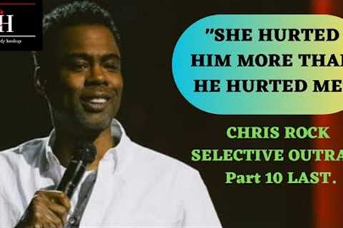 Chris Rock: Selective Outrage LAST PART. I didn't slap him back, because I have parents.