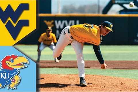 Kansas vs #24 West Virginia Baseball Highlights | 5 HOMERUNS | College Baseball Highlights 2023