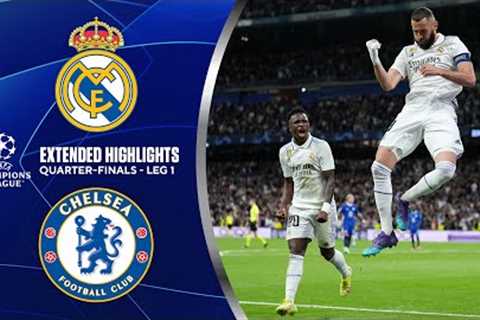 Real Madrid vs. Chelsea: Extended Highlights | UCL Quarter-Finals - Leg 1 | CBS Sports Golazo