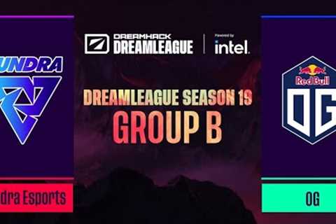 Dota2 - Tundra Esports vs OG - Game 2 - DreamLeague Season 19 - Group B