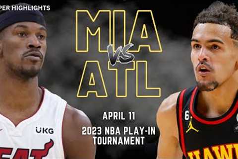 Miami Heat vs Atlanta Hawks Full Game Highlights | Apr 9 | 2023 NBA Play-In Tournament