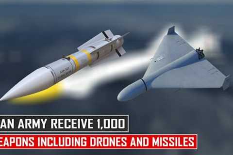 Shocking! Iran Army Receives Over 1,000 New Weapons, Including Bombs, Missiles, Drones and More