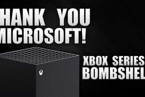 WOW! Thank You Microsoft For Gigantic Xbox Series X News That Makes The PS5 Irrelevant!