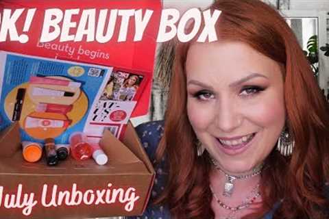 1ST BOX FOR JUST £4.95 ! UNBOXING OK! THE BEAUTY EDIT JULY SUBSCRIPTION BOX