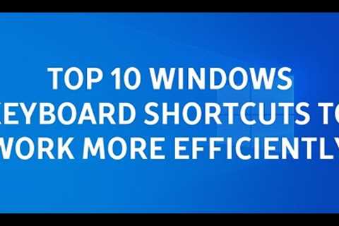 Top 10 windows shortcut for you pc #computer #technology #tech #trending #windows10 Like aim (50) ☺!