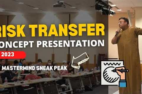 Risk Transfer Concept Presentation 2023 for Financial Advisors | Insurance Prospecting Concept