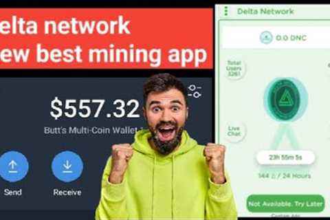 Delta Network mining ||💸 Newly launched mining application #crypto #cryptocurrencies #miningapps