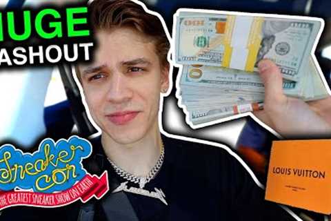 UNLIMITED $20,000 SHOPPING SPREE AT SNEAKERCON SAN ANTONIO!!