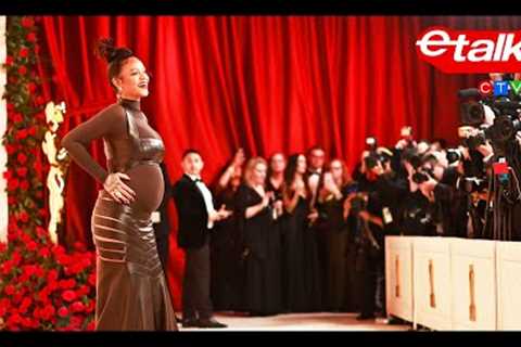 Rihanna’s dramatic arrival to the Oscars red carpet | Etalk