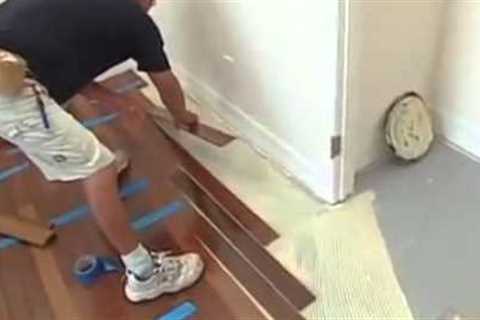 Installing Hardwood Floors over Concrete