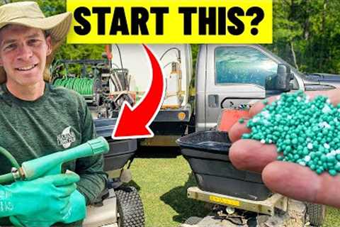 Weed Control and Fertilization Equipment Setup Recommendations