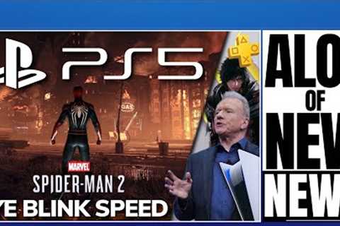 PLAYSTATION 5 ( PS5 ) - GREAT PS PLUS FEATURE UPDATE NEWS / SPIDER MAN 2 TOOK OVER / NEAR BLINK SSD…