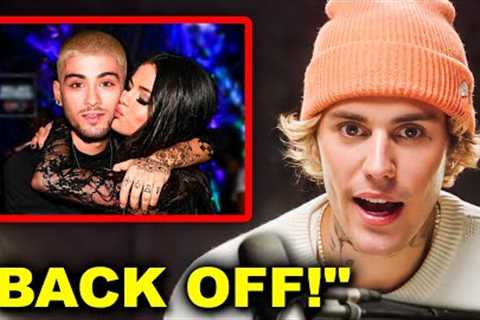 Back Off! Justin Bieber Reacts To Selena Gomez &amp; Zayn Malik Kissing