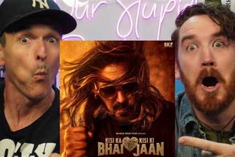 KISI KA BHAI KISI KI JAAN - TRAILER REACTION! | Salman Khan, Venkatesh D, Pooja Hegde