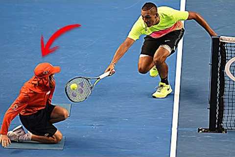 Tennis Ball Boy in the Way Moments