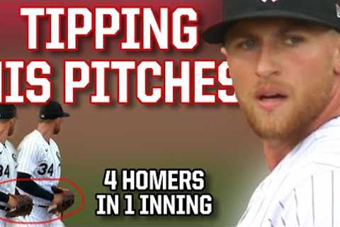 The hitters figured out when he was throwing his curveball, a breakdown