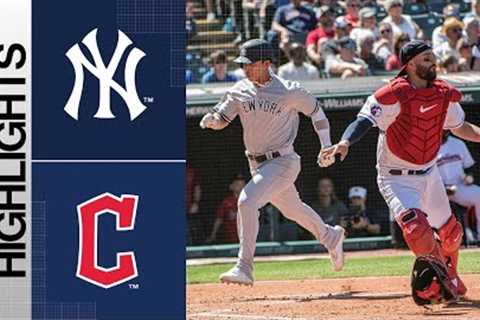 Yankees vs. Guardians Game Highlights (4/12/23) | MLB Highlights