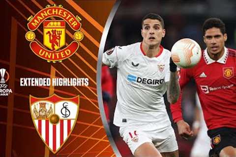 Man United vs. Sevilla: Extended Highlights | UEL Quarter-Finals - Leg 1 | CBS Sports Golazo
