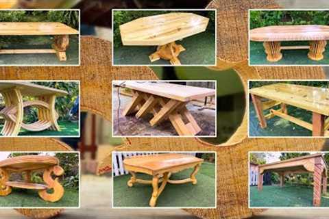 9 Amazing Woodworking Projects For You To Renew Your Kitchen // Amazing Big Tables