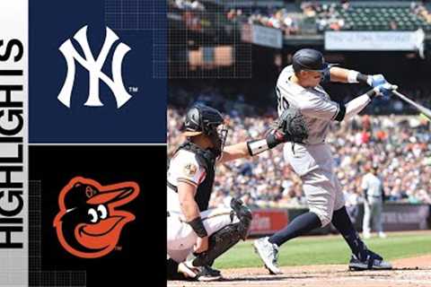 Yankees vs. Orioles Game Highlights (4/9/23) | MLB Highlights