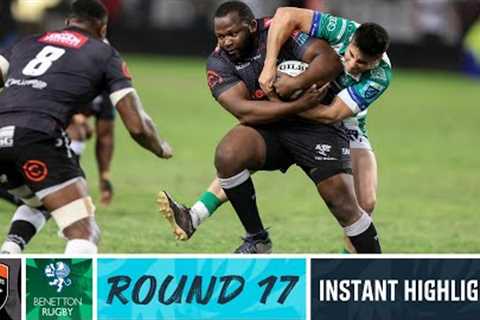 Cell C Sharks v Benetton Rugby | Instant Highlights | Round 17 | URC 2022/23