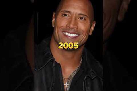 Dwayne Johnson Evolution 👑 (2022 - 1972) #shorts