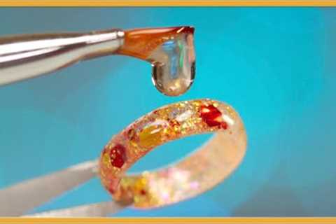 Make A Ring with Nail Products💍